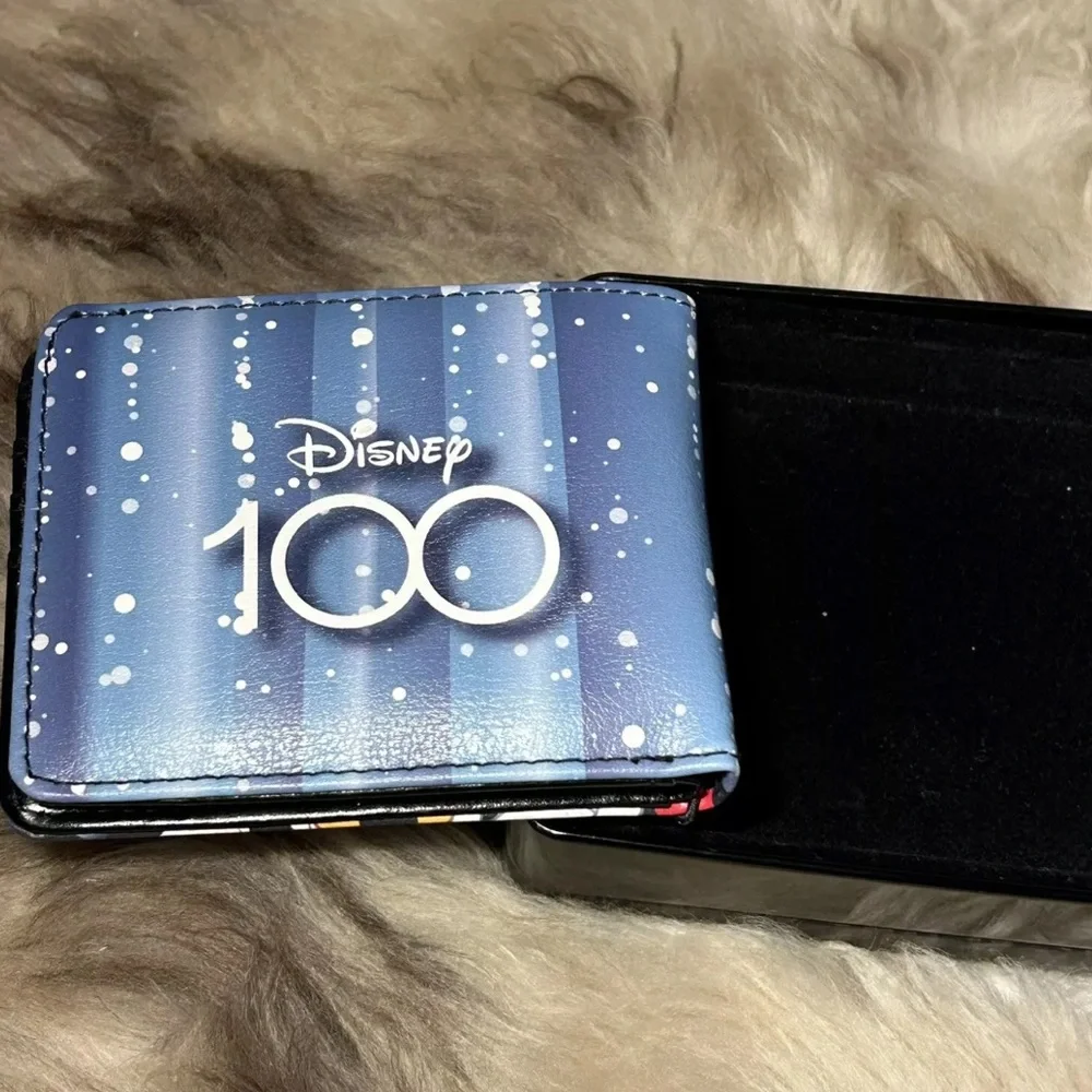 NIB Buckle-Down Men's Bi-fold Wallet - Disney Big 8 - 100 Anniversary NWT